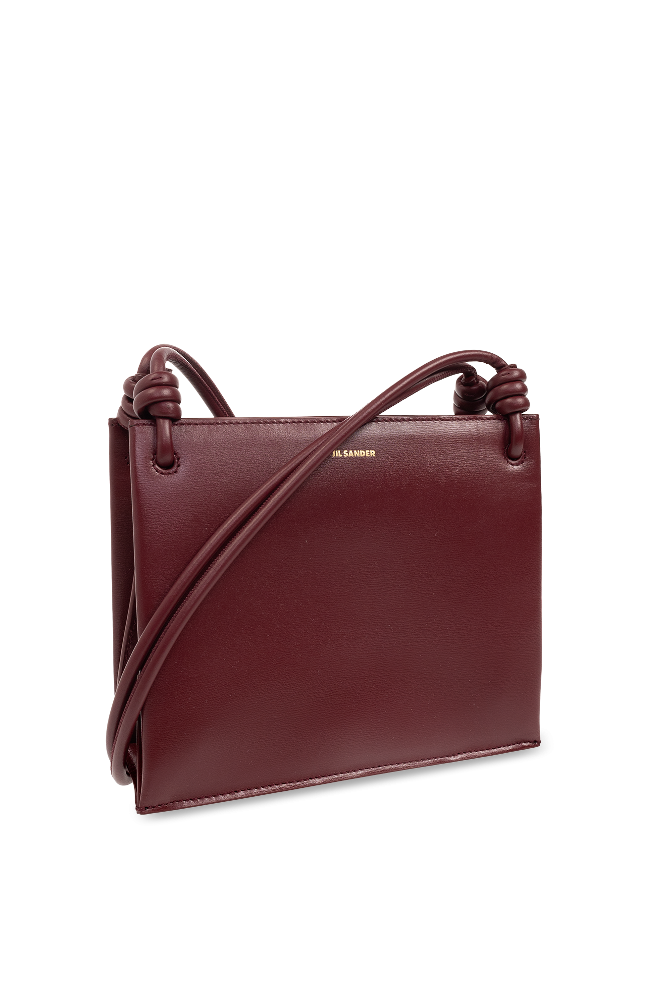 jil sander tangle logo shoulder bag item - Burgundy 'Giro